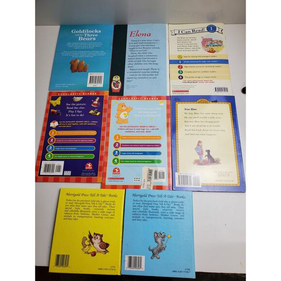 Mixed Lot of 8 Children's Soft & Hardcover Scholastic Reader Story Books - Picture 2 of 5